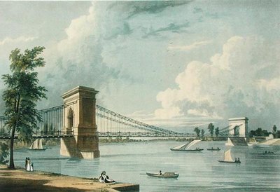 Pont suspendu, Hammersmith, de 