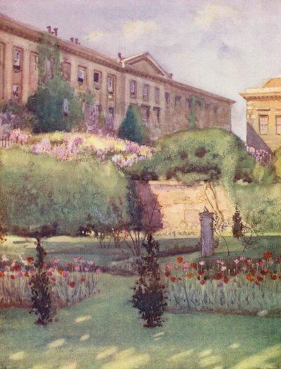 Worcester College depuis le jardin du provost - William Ainsworth Wildman