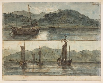 146v Scène de rivière. 