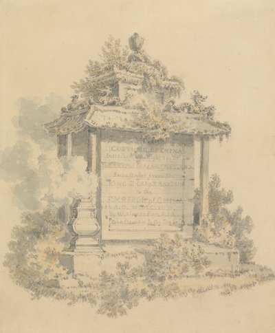 Frontispice pour Costume de Chine - William Alexander