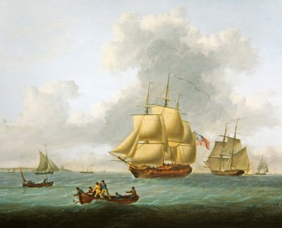 Navires de guerre, navires marchands et petites embarcations à l