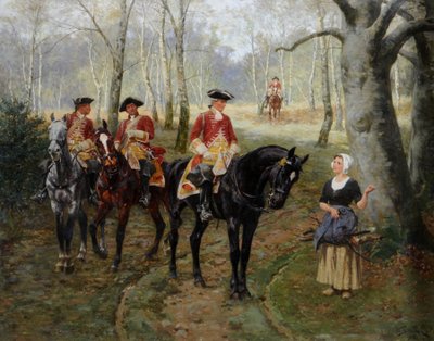 La Patrouille, vers 1906 - William Barnes Wollen