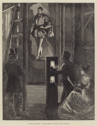 Évocation Moderne des Fantômes, une Esquisse dans les Coulisses au Polytechnique - William Bazett Murray