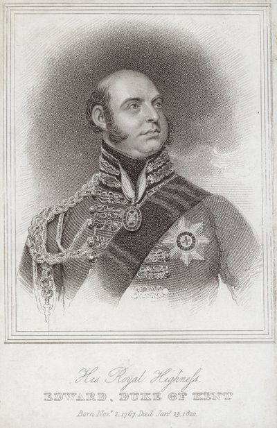 Portrait du prince Edward, duc de Kent et de Strathearn - William Beechey