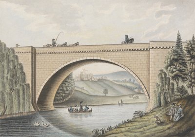 Pont en brique - William Beilby