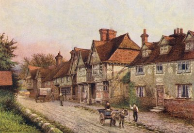 Chiddingstone depuis le coin du cimetière - William Biscombe Gardner