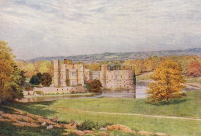 Printemps, château de Leeds depuis le SE - William Biscombe Gardner