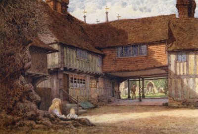 Le portail de Lych, Penshurst - William Biscombe Gardner