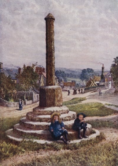 La vieille croix, Great Longstone - William Biscombe Gardner