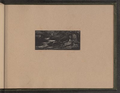 Colinet se reposant la nuit - William Blake