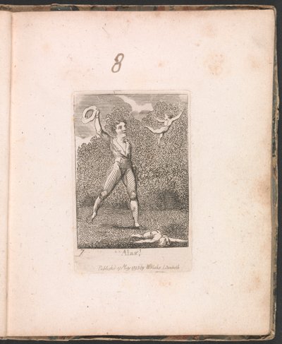 Pour les Enfants. Les Portes du Paradis, Planche 9, "Hélas!" - William Blake