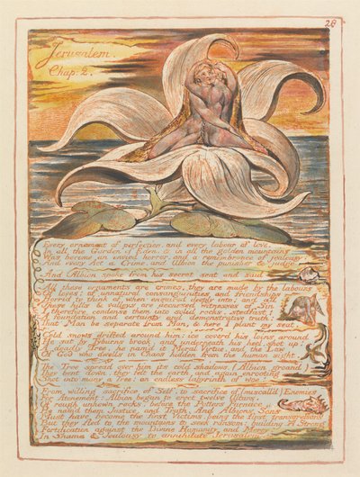 Jerusalem, Kapitel 2. Jeder Schmuck der Vollkommenheit... (Platte 28) - William Blake