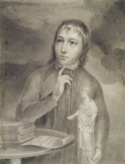 Thomas Alphonso Hayley, dessin en demi-longueur - William Blake