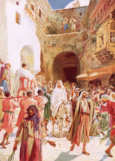 Jésus entrant à Jérusalem - William Brassey Hole