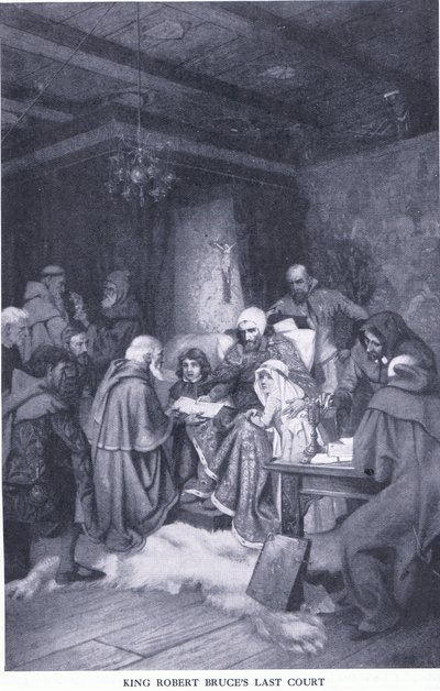 La dernière cour du roi Robert Bruce, de l