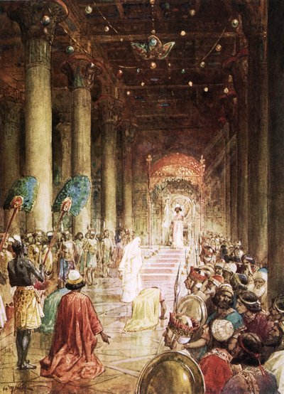 La reine de Saba - William Brassey Hole