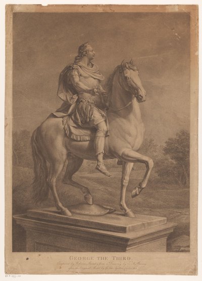 Portrait équestre de George III, roi d