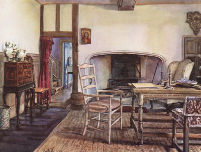 Décoration intérieure : Un hall blanc - William Bruce Ellis Ranken