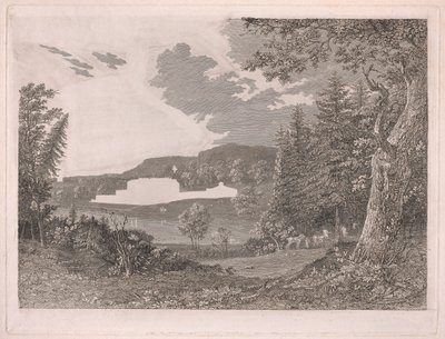 Fonthill avant les modifications de M. Beckford - William Byrne