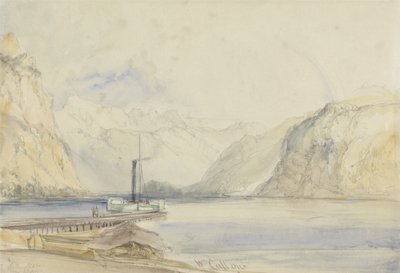 Wallenstadt, de Wesen, Suisse - William Callow