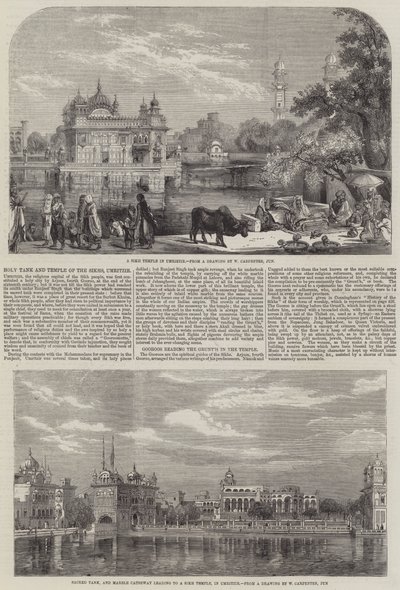 Réservoir Sacré et Temple des Sikhs - William Carpenter