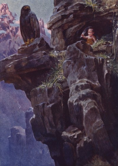 Illustration pour Child of the Air de M H Spielmann - William Charles John Pitcher