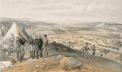 Camp de cavalerie, 9 juillet 1855 - William Crimea Simpson