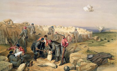 Fosse à fusils russe (maintenant britannique), planche de 