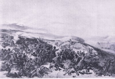 Deuxième charge des Gardes, lorsqu