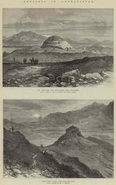Croquis en Afghanistan - William Crimea Simpson