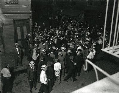 Comité évangélique à Pell Street, 6 août 1916 - William Davis Hassler