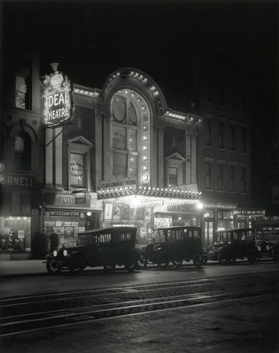 Théâtre Idéal, 693 Huitième Avenue, à la 49e Rue, c.1916-17 - William Davis Hassler