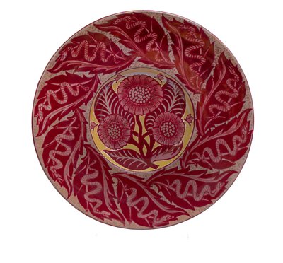 Assiette Serpent et Marguerite - William de Morgan