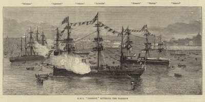HMY Osborne entrant dans le port - William Edward Atkins