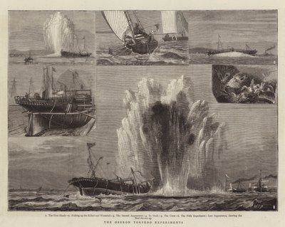 Les expériences de torpilles Oberon - William Edward Atkins
