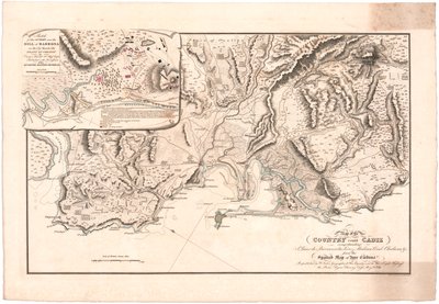 Carte de Cadix - William Faden
