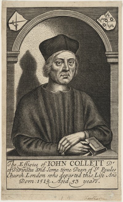 John Colet, D.D. - William Faithorne