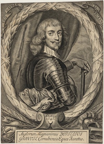 Sir Bevil Grenville - William Faithorne