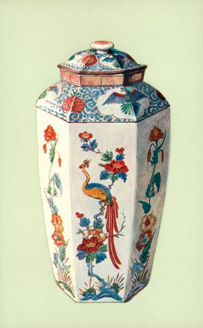 Pot, Chelsea, de style japonais - William Gibb