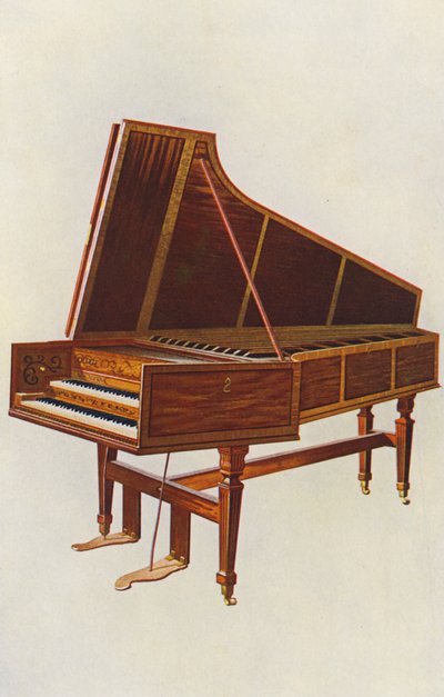 Instruments de musique : Le clavecin de l