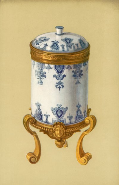 Pot de Toilette, St Cloud, avec Monture en Ormolu - William Gibb