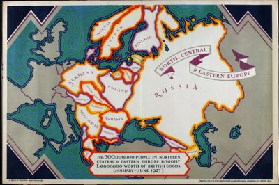 Europe du Nord, centrale et orientale, de la série 