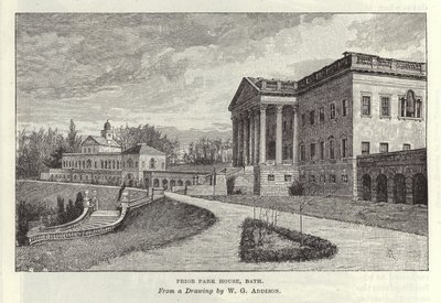 Pior Park House à Bath - William Grylls Addison