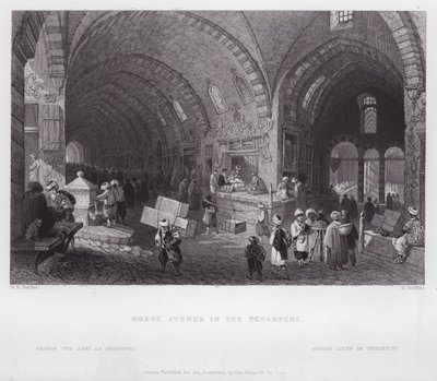 Grande Avenue dans le Tchartchi - William H. Bartlett