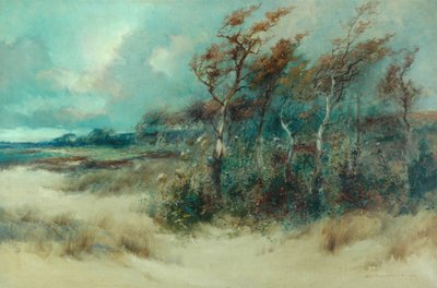 Arbres dans une allée sablonneuse, Heysham, 1916 - William H. Parkinson