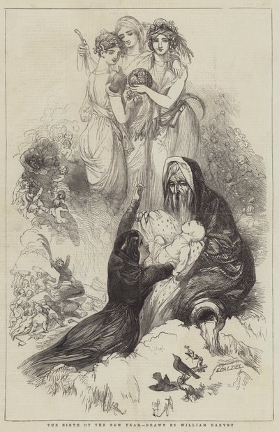 La naissance de la nouvelle année - William Harvey