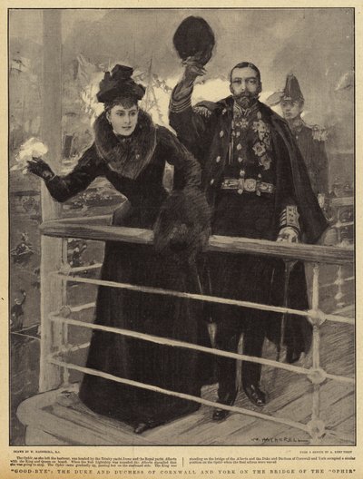 Adieu le duc et la duchesse de Cornouailles et d
