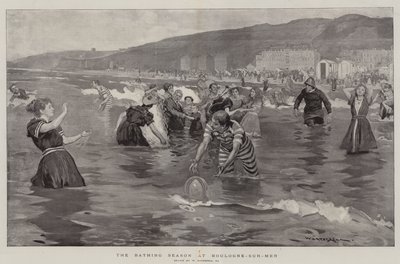 La saison des bains à Boulogne-sur-Mer - William Hatherell