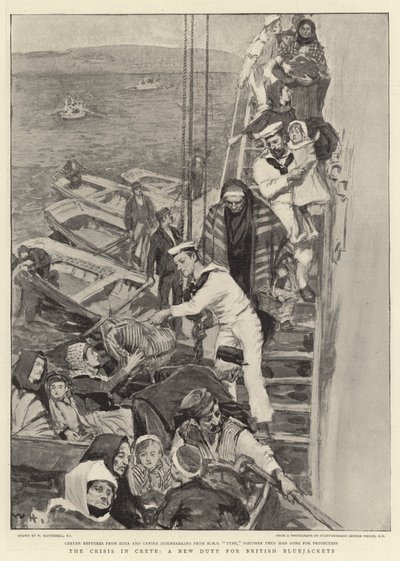 La crise en Crète, une nouvelle mission pour les marins britanniques - William Hatherell