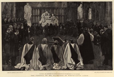Les funérailles de M. Gladstone à l